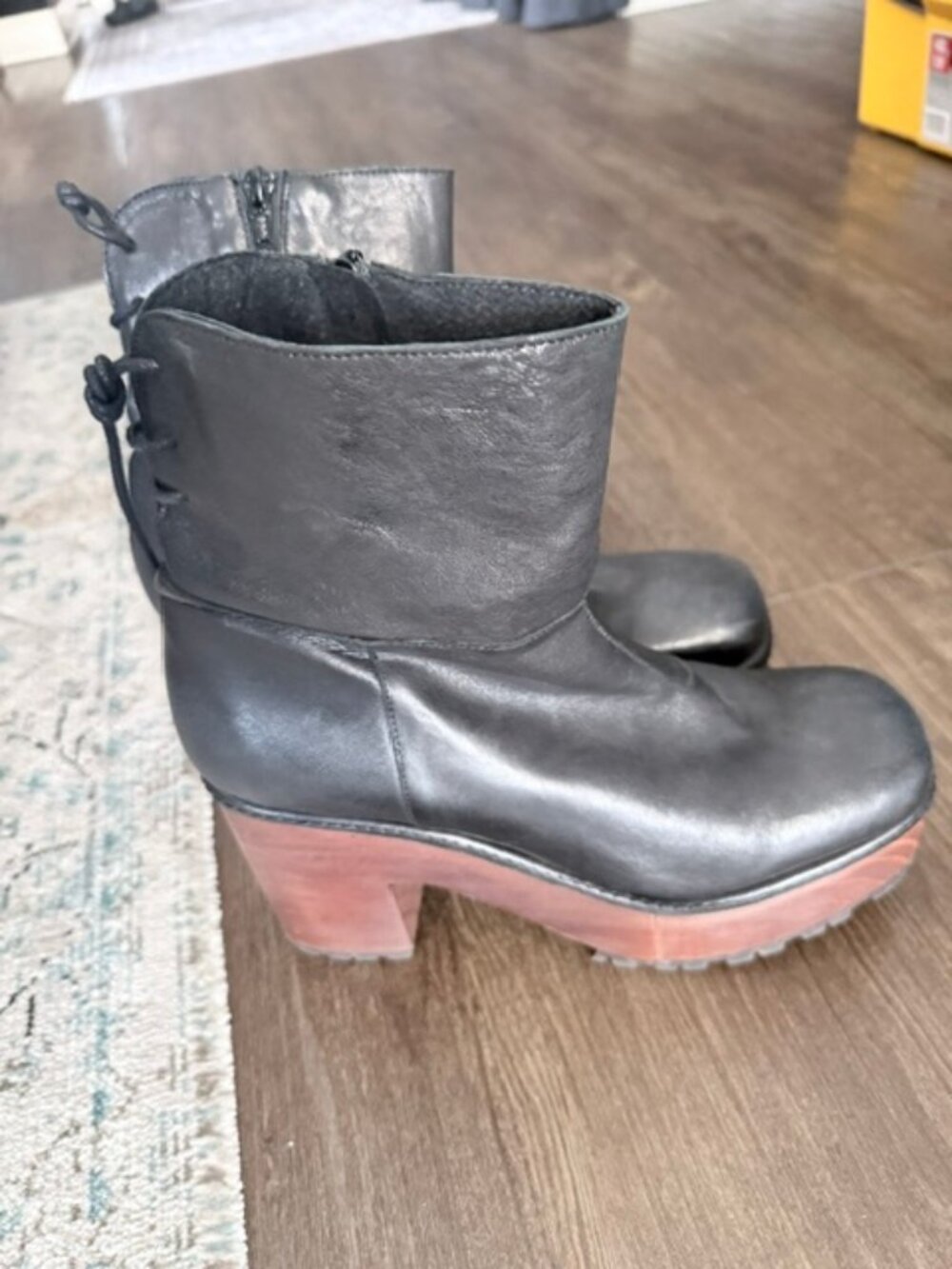 FREE PEOPLE Black Kenna Platform Boots - Picture 6 of 7